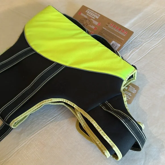 Arcadia Trail *NWT* High Visibility Flotation Aid Dog Vest Coat, Yellow - Picture 15 of 15